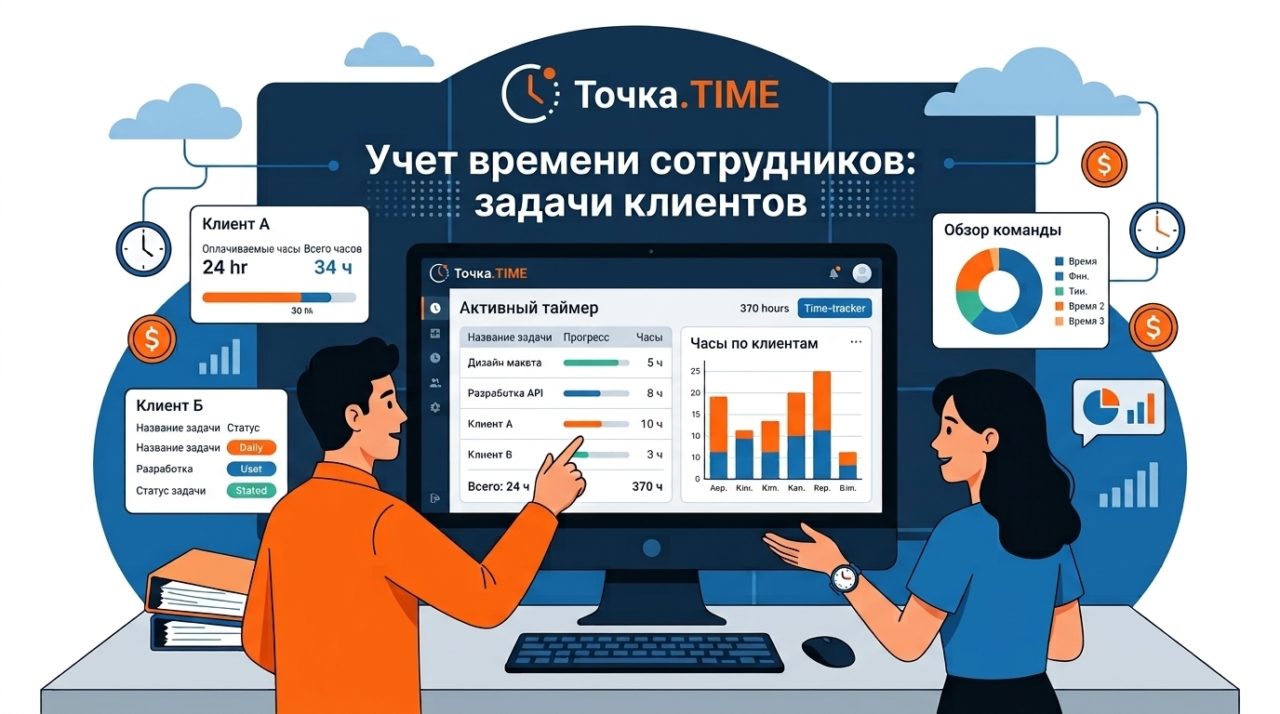 Сервис учета времени Точка.TIME